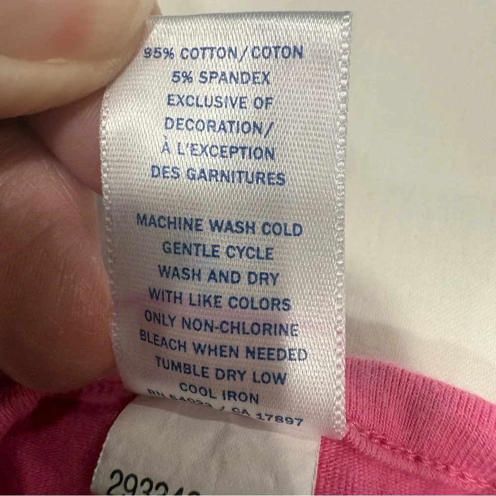 Old Navy Fuchsia Kids Tank with Butterfly Lace Accent Size 6-12 months